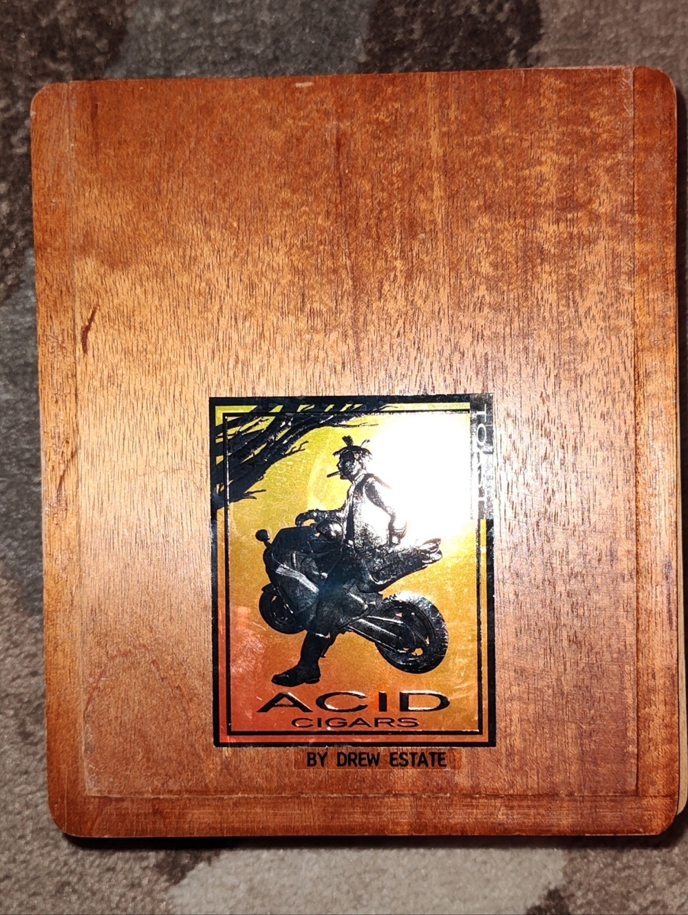Acid Cigars Wooden Box by Drew Estate (Store Left Over)